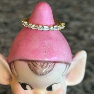 Gold Over 925 Sterling Ring Size 8